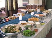 グランド クラブハウス　食事の写真